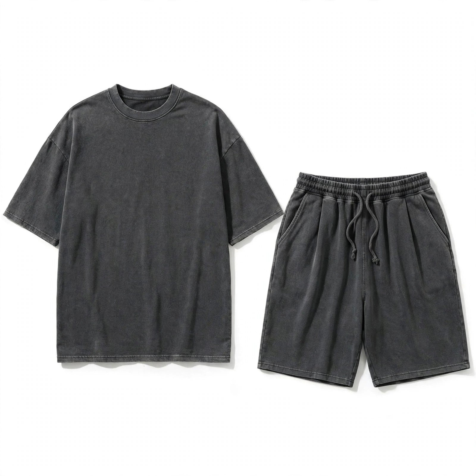 Saverio Windham | Oversized T-Shirt & Shorts Set For Men