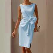 Cordelia Ashworth | Bow Detail Midi Sheath Dress For Women