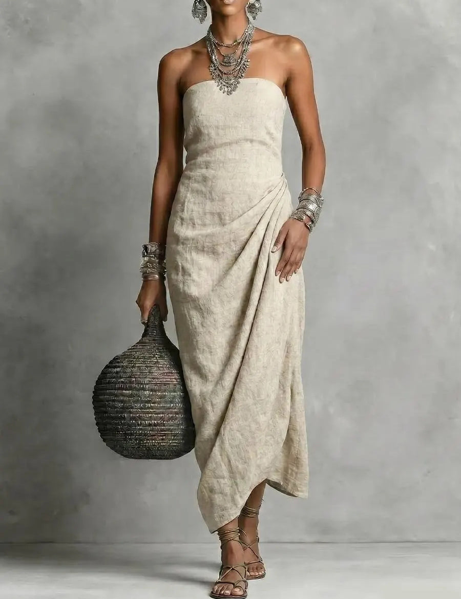 Matilda Robertson | Strapless Summer Dress For Women