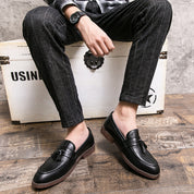 Ryan Mitchell | Tassel Loafer Leather Shoes For Men