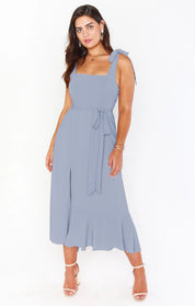 Phoebe Turner | Square Neck Midi Dress For Women