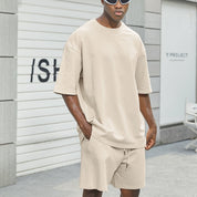 Lachlan Murray | Oversized Cotton Two-Piece Set For Men
