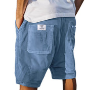 Callan Ridgeway | Corduroy Multi-Pocket Shorts For Men
