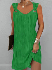 Jade Harris | Ribbed Wrap Mini Dress For Women