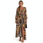 Ella Harrow | Bohemian Maxi Dress With Slit