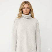 Amélie Laurent | Luxury Oversized Knit Sweater For Women