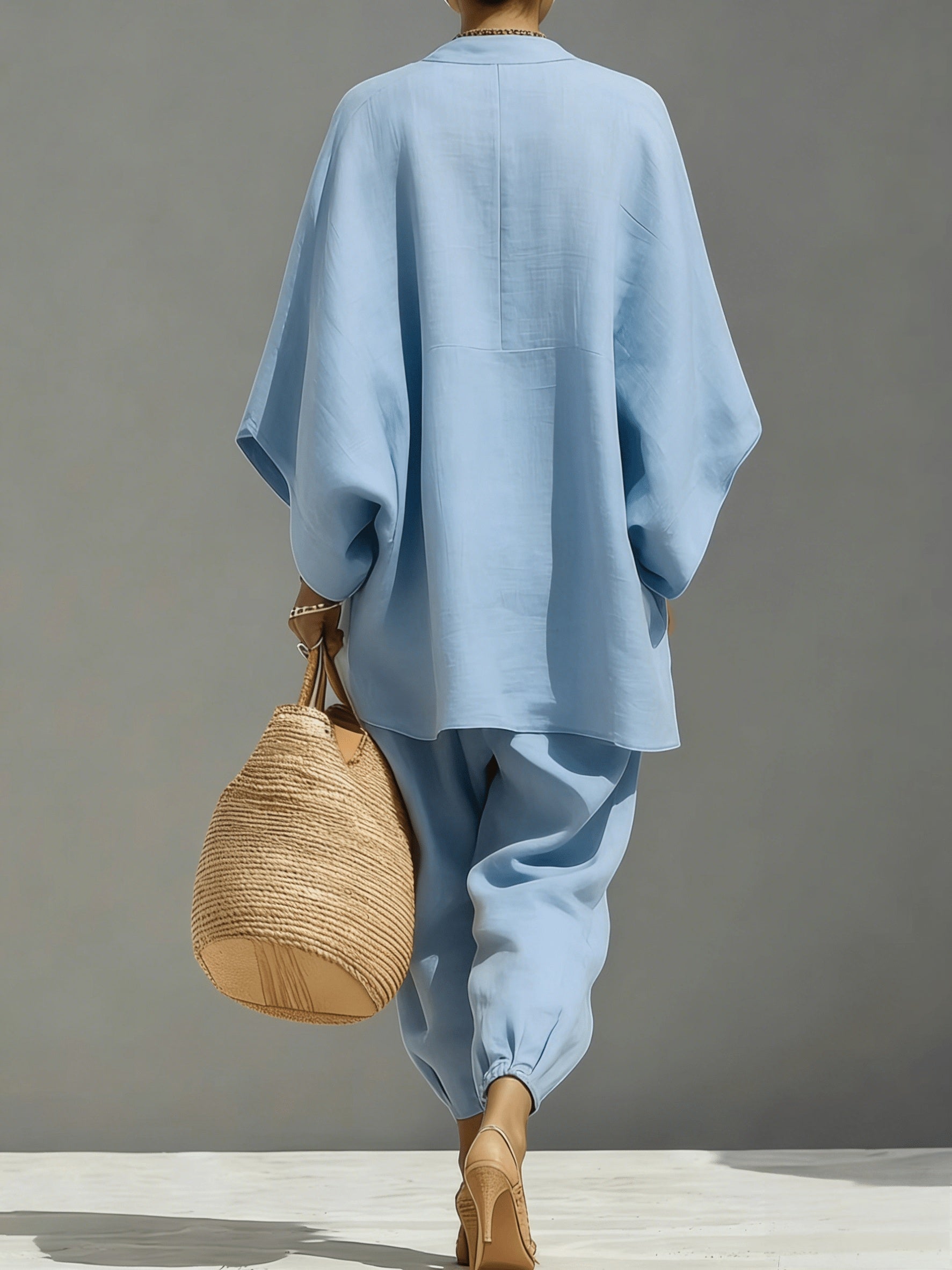 Cleo Fairhurst | Relaxed Batwing Two-Piece Set For Women