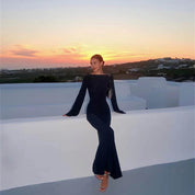 Isla Kelly | Backless Maxi Dress For Women