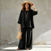 Elisabetta Rookwood | Oversized Tunic & Wide-Leg Set For Women