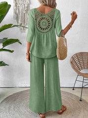 Piper Radley | Two-Piece Set With Crochet Back For Women