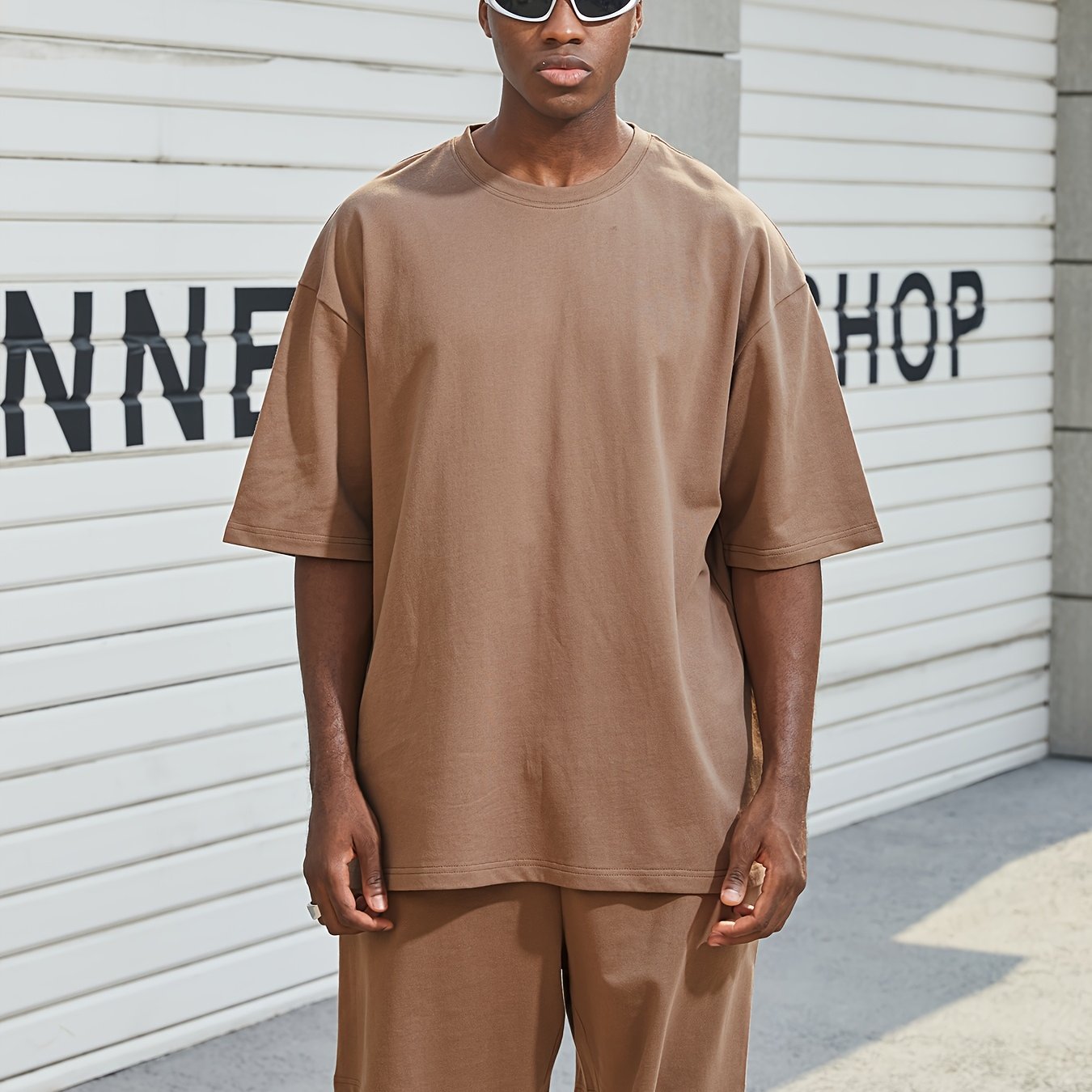 Lachlan Murray | Oversized Cotton Two-Piece Set For Men