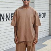 Lachlan Murray | Oversized Cotton Two-Piece Set For Men