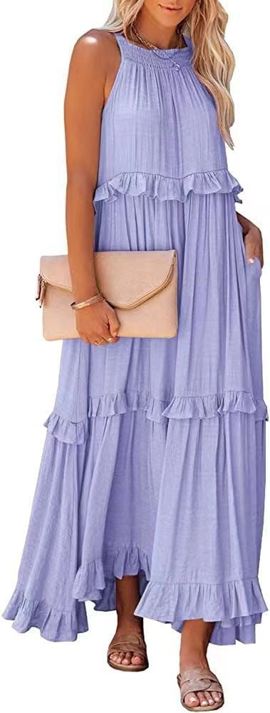 Amelia Turner | Tiered Ruffle Maxi Dress For Women