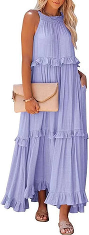 Amelia Turner | Tiered Ruffle Maxi Dress For Women