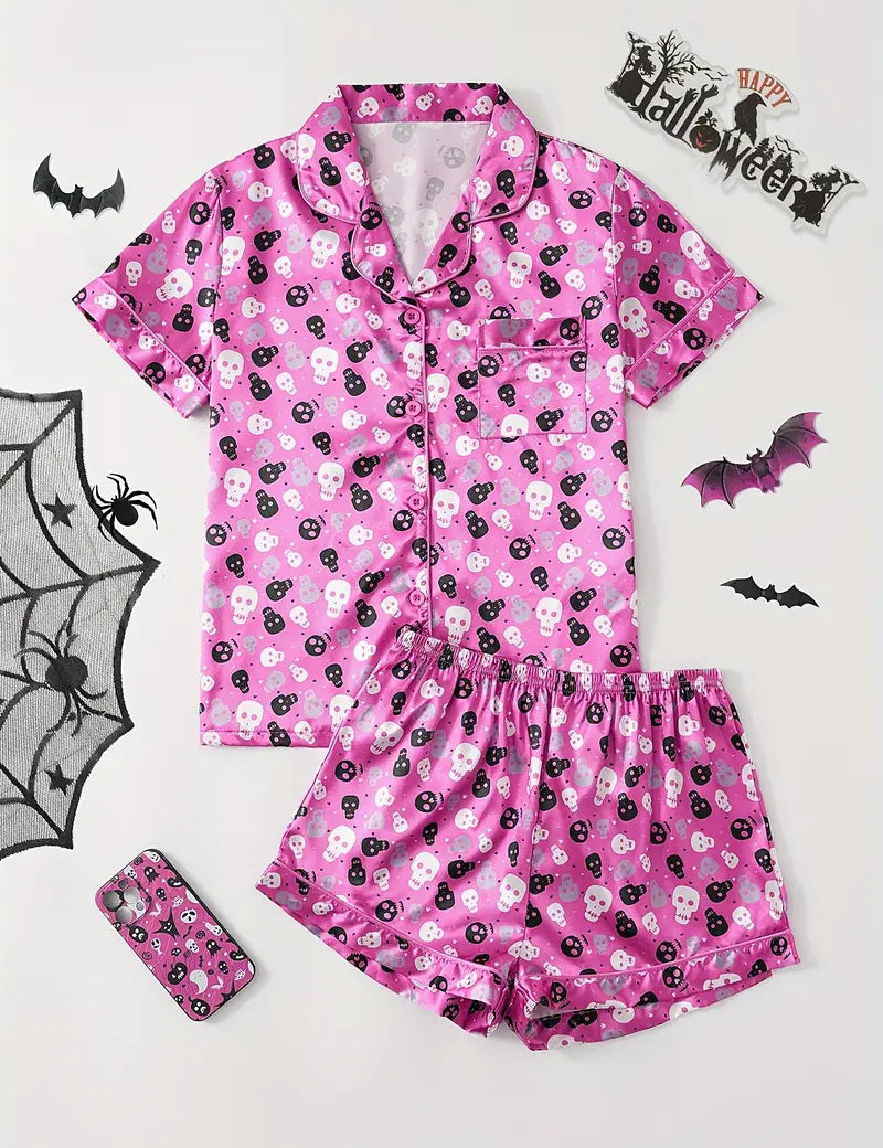 Spooky Pumpkin | Halloween Pyjama Set For Women