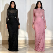 Grace Stewart | Formal Beaded Maxi Dress For Women