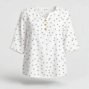 Ivy Redmond | Polka Dot Half Sleeve Blouse For Women