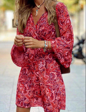 Charlotte Turner | Printed Boho Midi Dress For Women