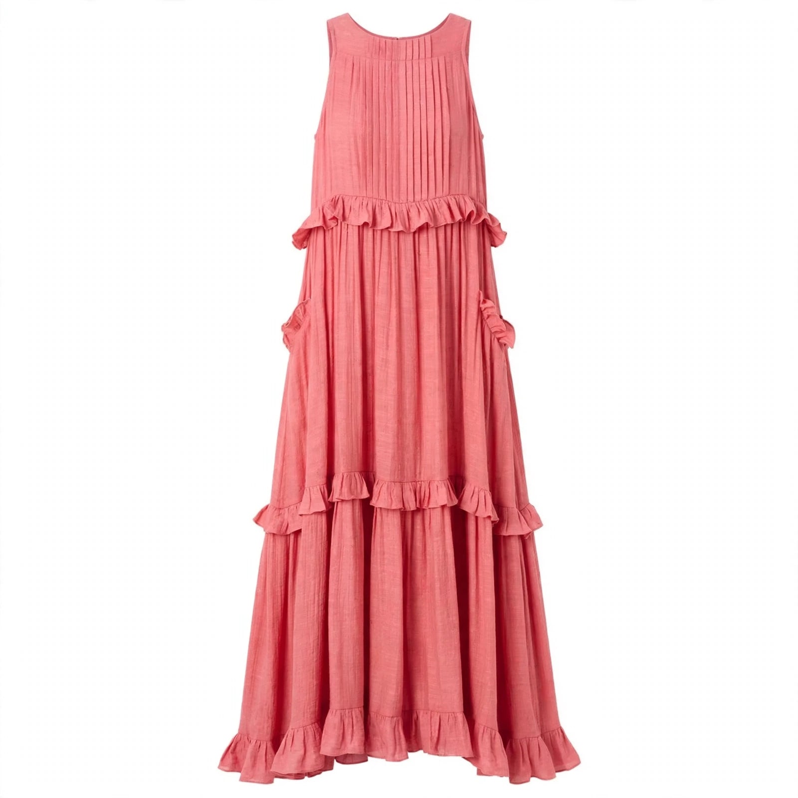Harper Fletcher | Tiered Maxi Dress With Ruffle Detail