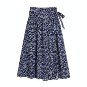 Maeve Thornton | Ditsy Floral Split-Hem Midi Skirt