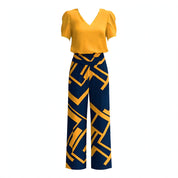 Matilda Crowther | Printed Two-Piece Set For Women