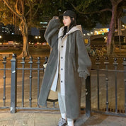Charlotte Reid | Hooded Teddy Overcoat For Women