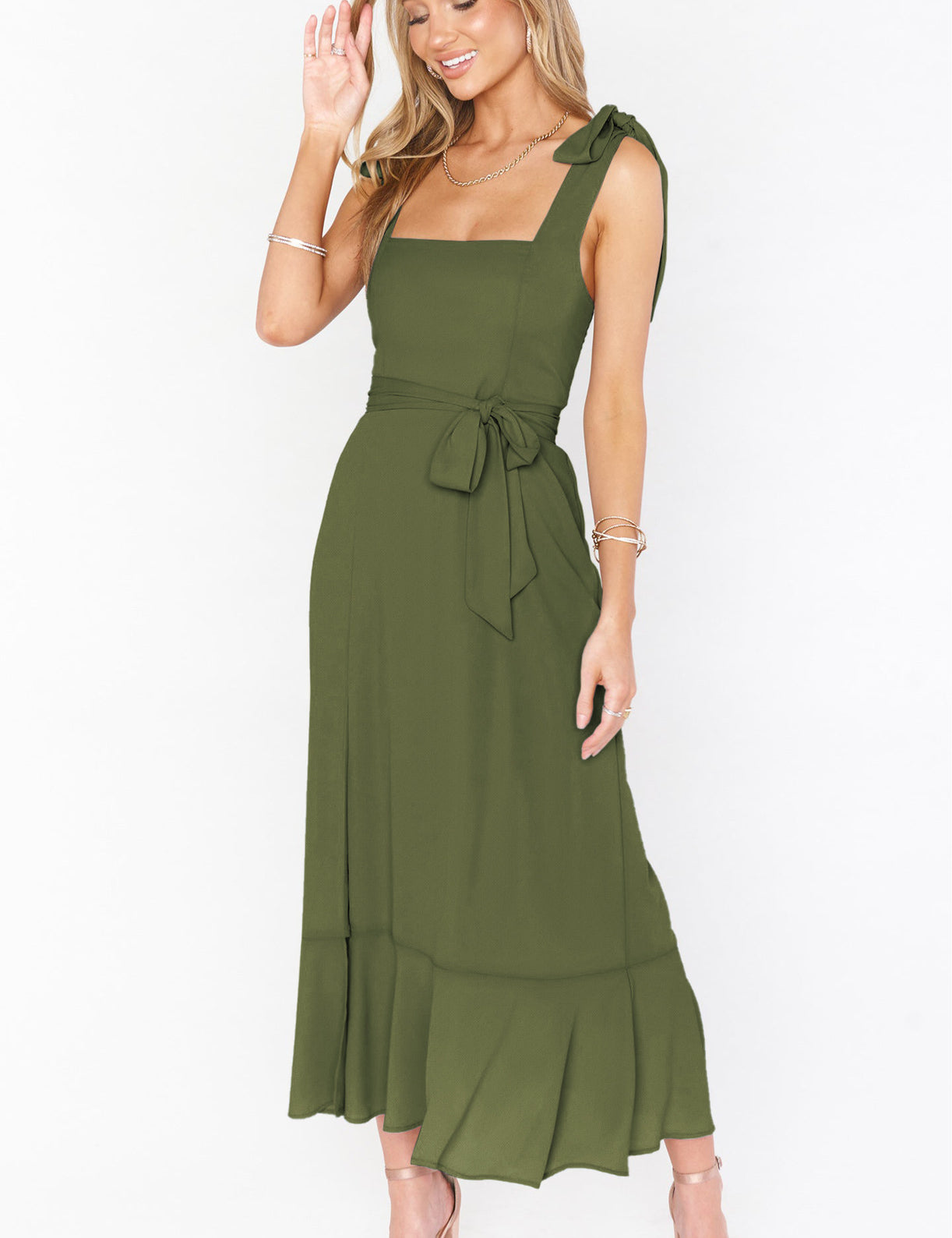 Ruby Thompson | Summer Dress With Tie Waist For Women