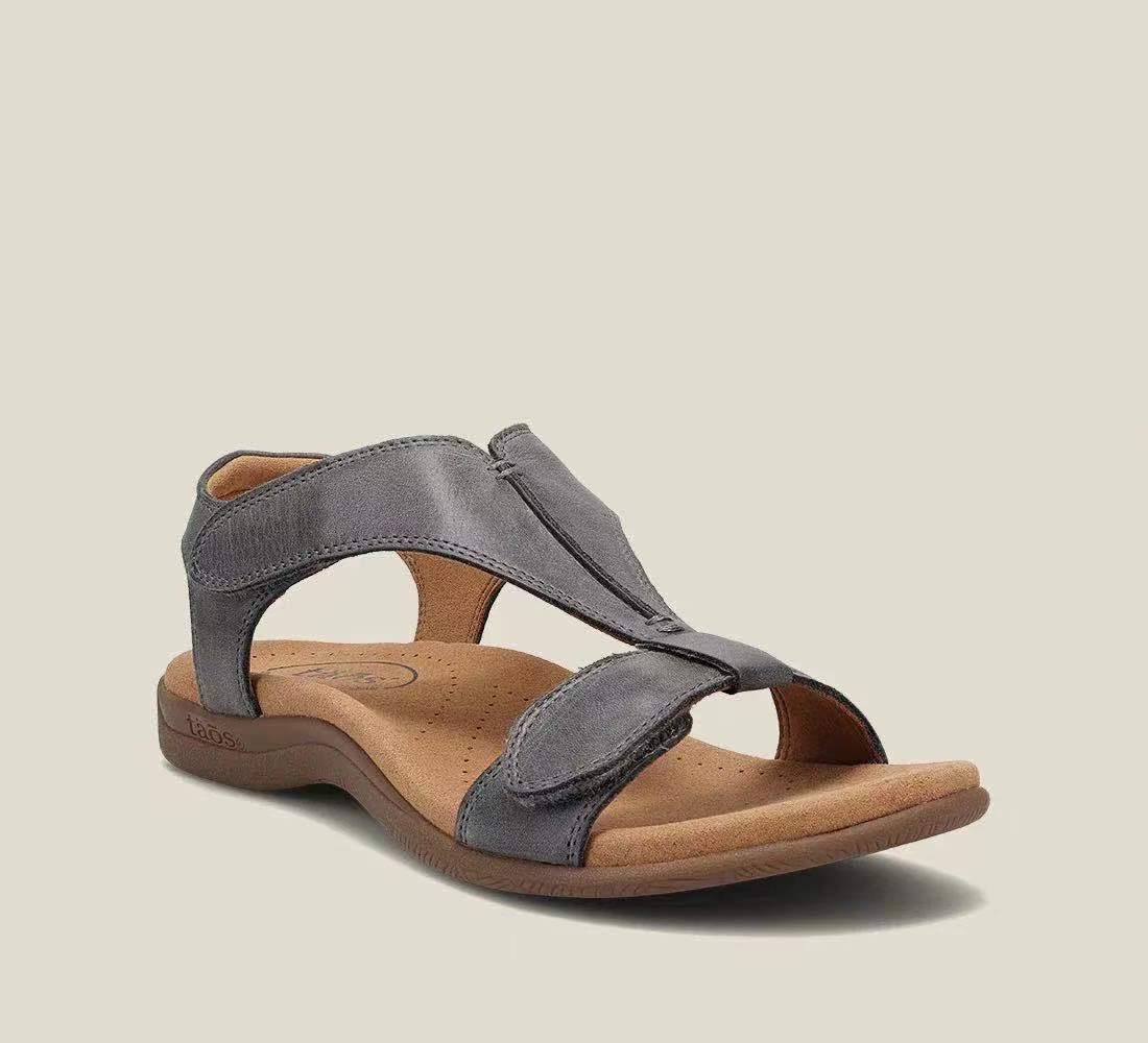 Charlotte Harris | Leather Orthopedic Arch Support Sandals For Women