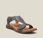 Charlotte Harris | Leather Orthopedic Arch Support Sandals For Women