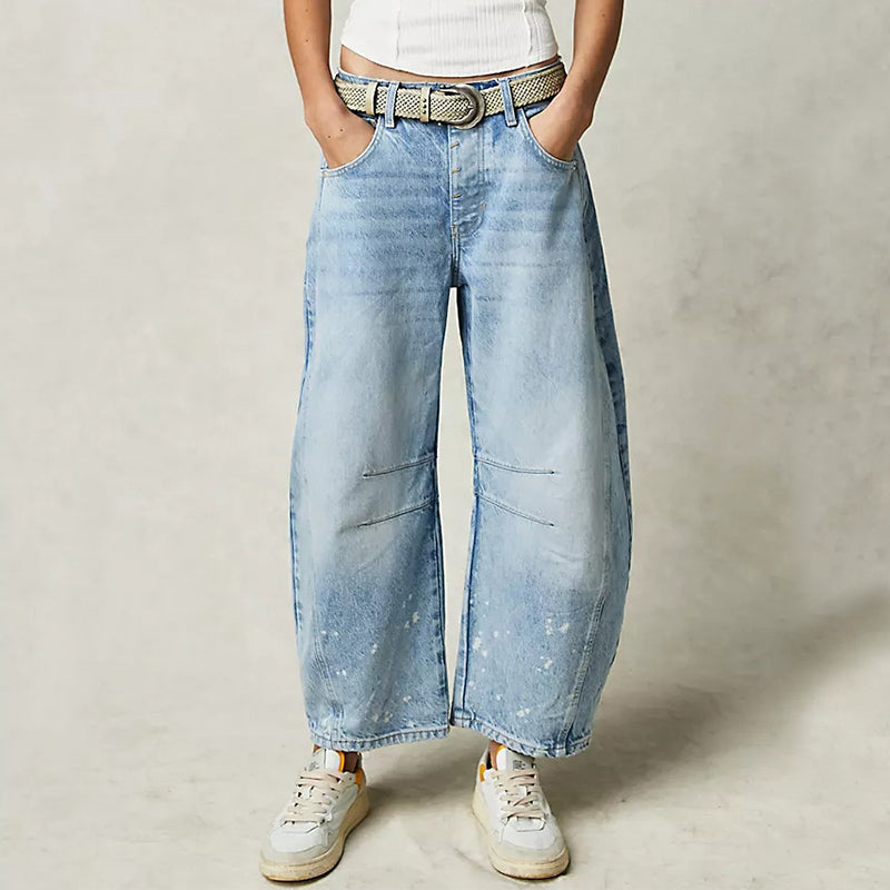 Sienna Barrett | Wide-Leg Straight Trousers For Women