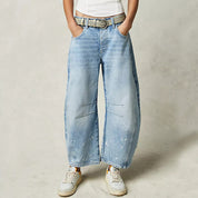 Sienna Barrett | Wide-Leg Straight Trousers For Women
