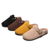 Flaminia Penbridge | Suede-Look Buckle Clogs For Women