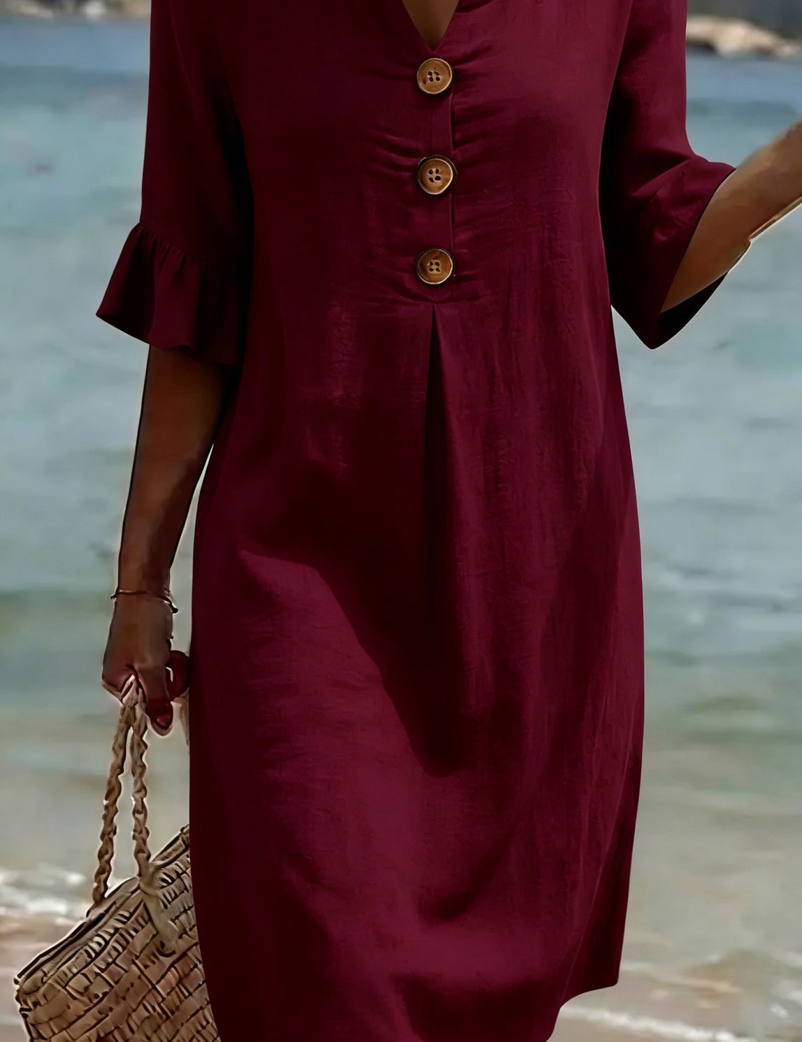 Beatrice Holloway | Relaxed Cotton Mini Dress For Women