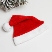 Merry Frost | Red Faux Fur Trim Christmas Santa Hat Unisex