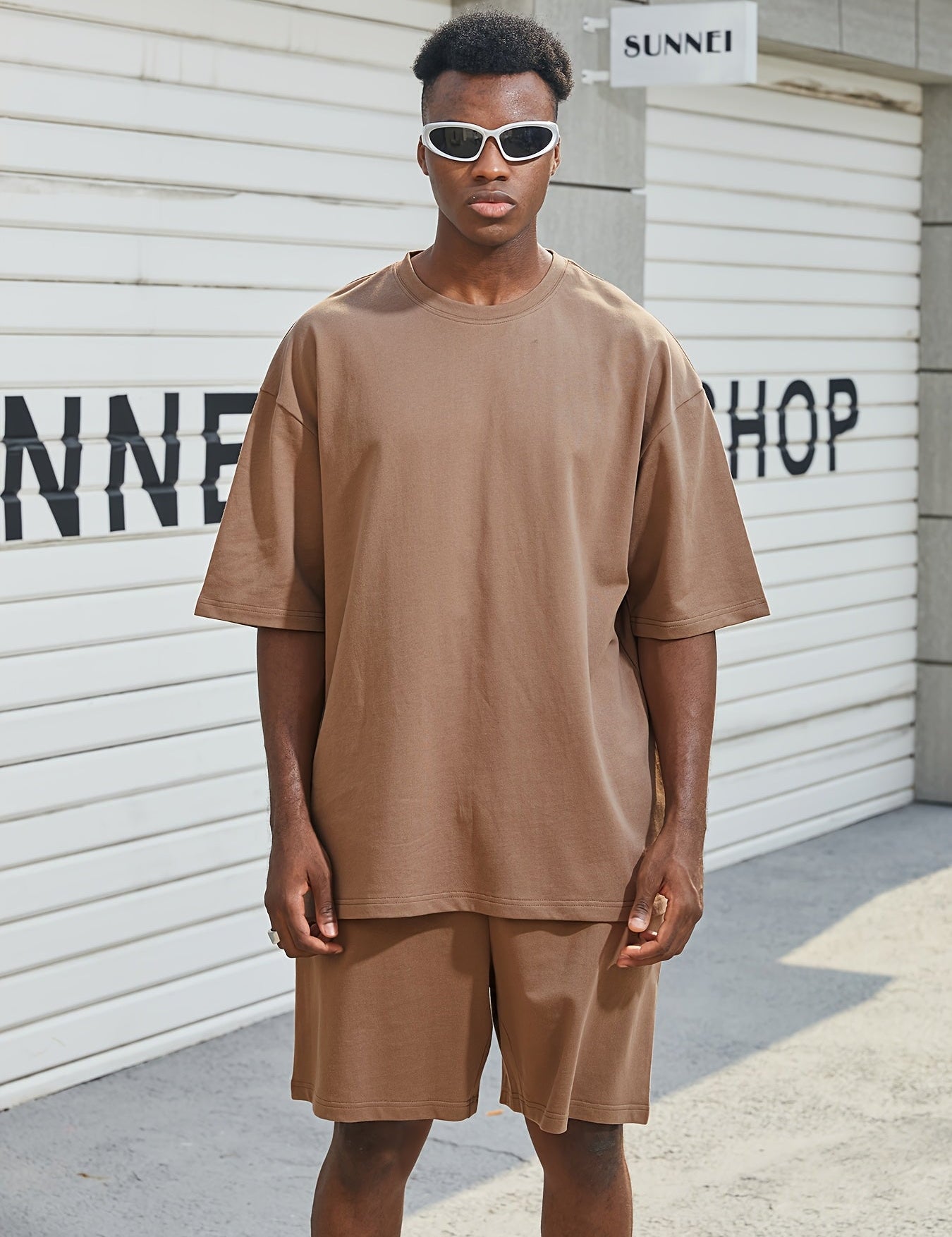 Lachlan Murray | Oversized Cotton Two-Piece Set For Men