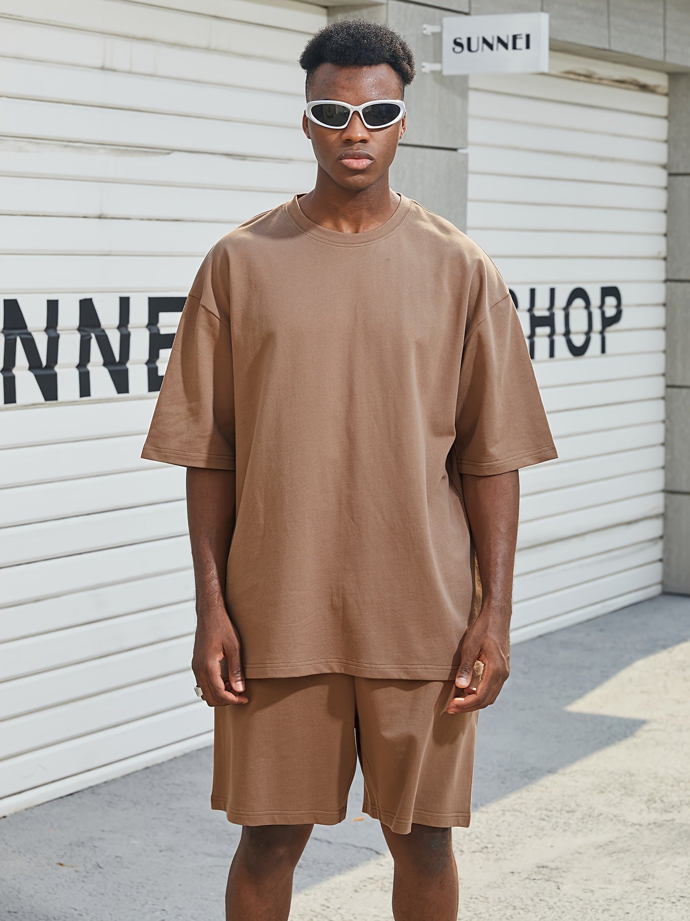Lachlan Murray | Oversized Cotton Two-Piece Set For Men