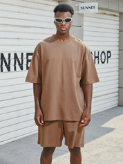 Lachlan Murray | Oversized Cotton Two-Piece Set For Men