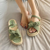 Alice Brown | Bow-Detail Platform Sandals For Women