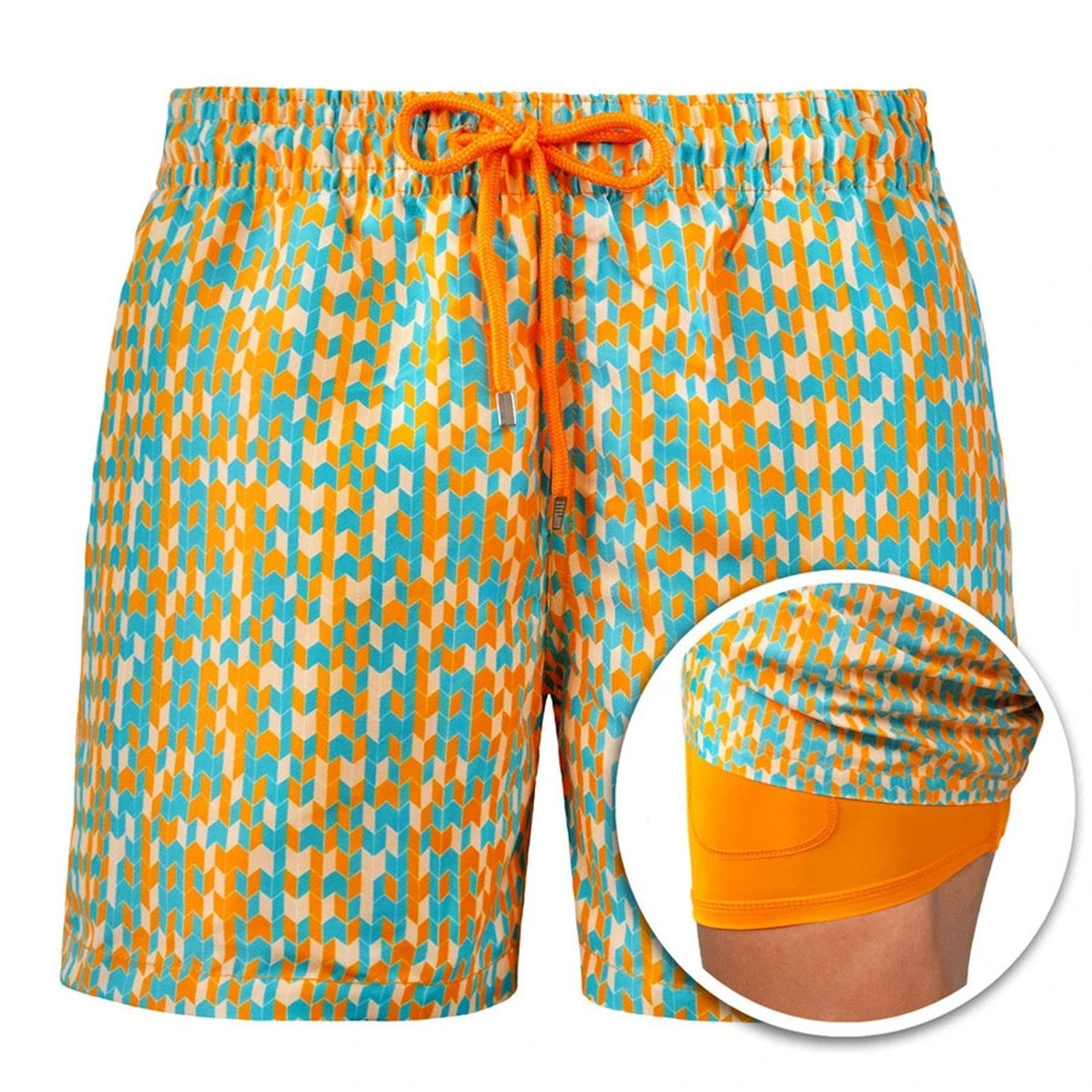 Cole Ferguson | Sports Print Swim Shorts For Men