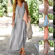 Sophie Anderson | Cotton-Linen Maxi Dress For Women