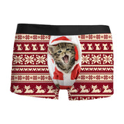 Tree Topper | Green Tree Print Christmas Underwear For Men