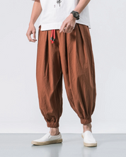 Miles Hawthorne | Loose Fit Cropped Pants For Men
