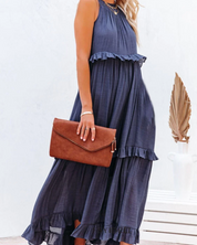 Harper Fletcher | Tiered Maxi Dress With Ruffle Detail