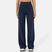 Brooke Turner | High Waist Wide Leg Trousers For Women