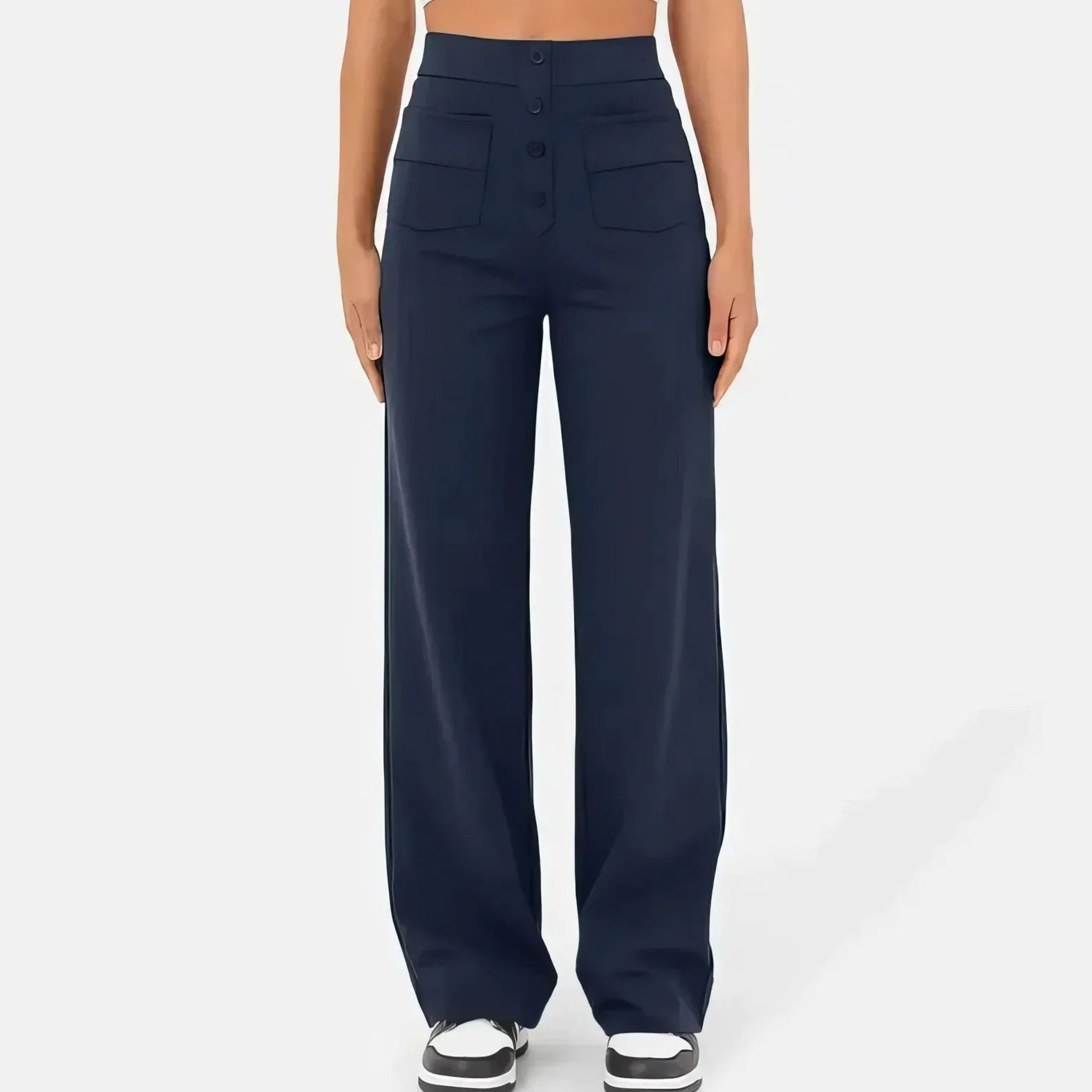 Brooke Turner | High Waist Wide Leg Trousers For Women