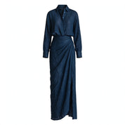 Rhiannon Sutcliffe | Linen Blend Shirt & Skirt Set For Women