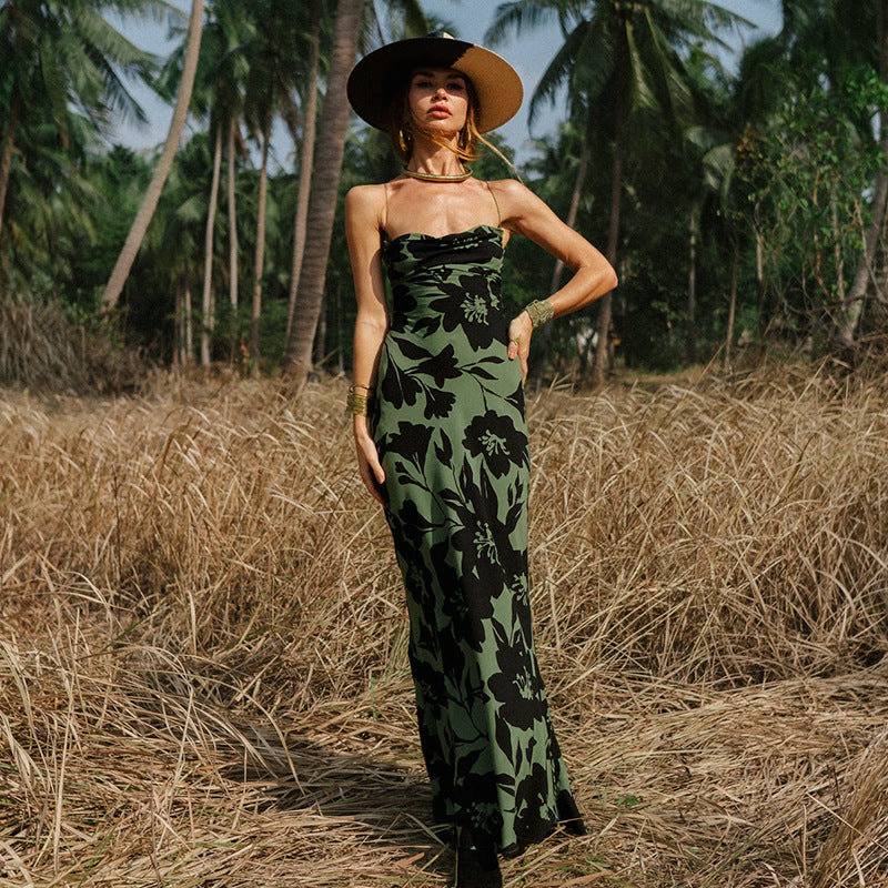 Olivia Hughes | Floral Print Maxi Dress For Women