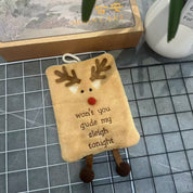 North Star | Green Santa Christmas Hand Towel Unisex