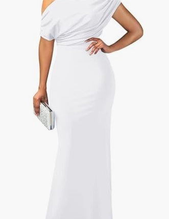 Isla Turner | One-Shoulder Maxi Party Dress For Women