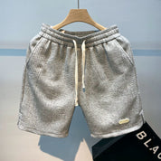 Emilio Abfield | Textured Drawstring Shorts For Men